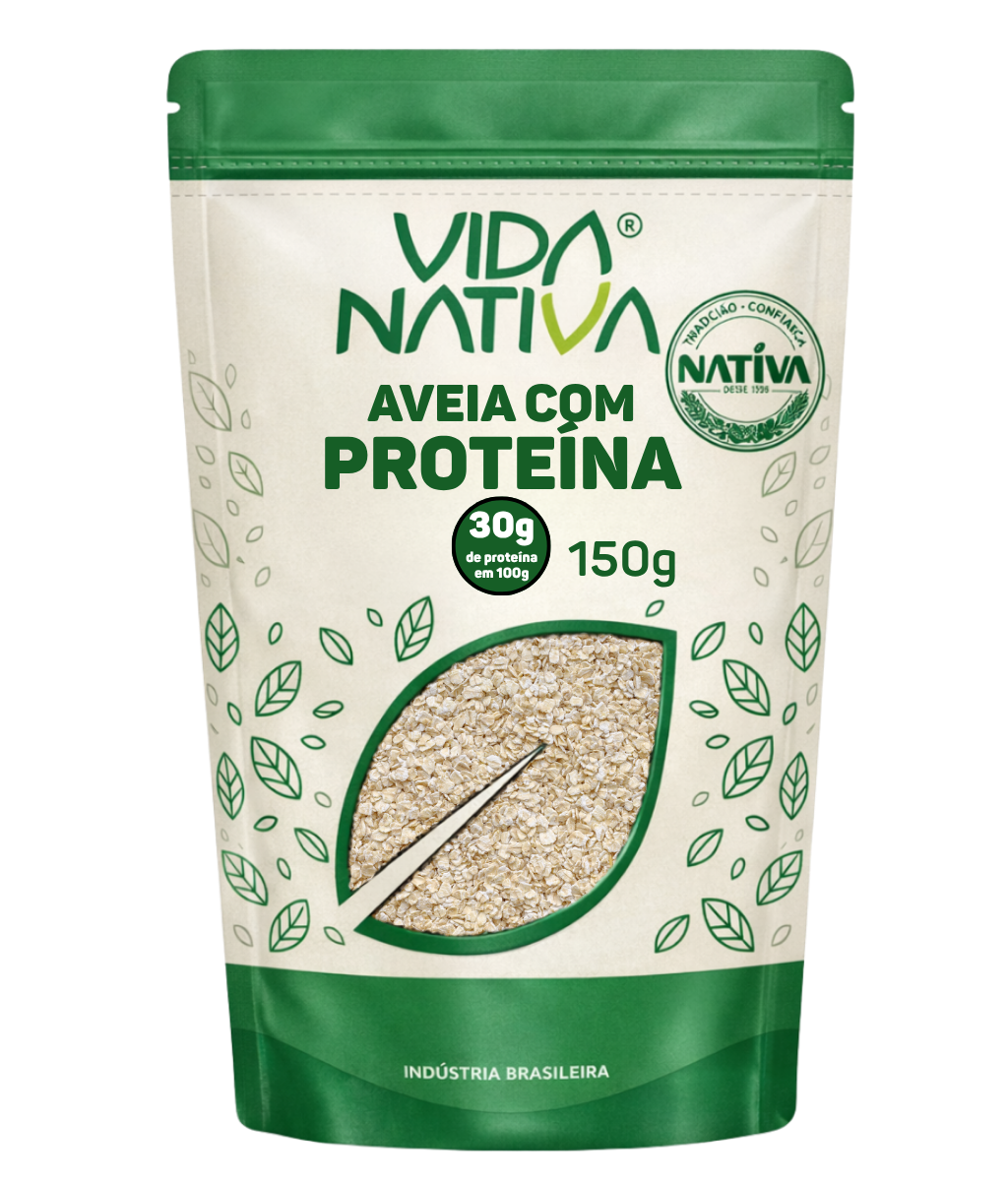 Aveia com Proteína