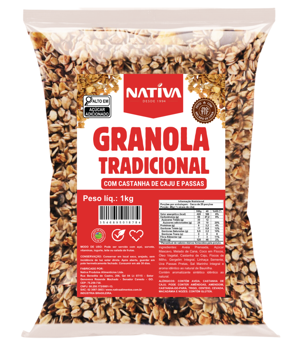Granola Tradicional 1kg