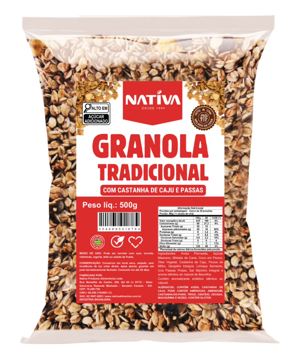 Granola Tradicional 500g